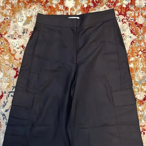 COS WIDE-LEG CARGO TROUSERS - Picture 4 of 7